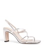 Metallic Leather Sandals 70 