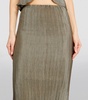 Pleated Kylii Midi Skirt