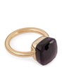 Mixed Gold and Amethyst Nudo Classic Ring