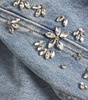 Crystal-Embellished Straight Jeans 