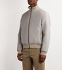 Cashmere Reversible Bomber Jacket