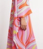 Silk Printed Kaftan