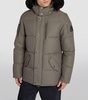 Shearling-Trim 3Q Puffer Jacket 