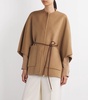 Cashmere Belted Cape