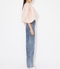 Round Wide-Leg Jeans