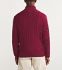 Cotton Quarter-Zip Sweater