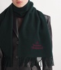 Wool Embroidered Logo Scarf