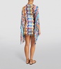 Fringed Zigzag Kaftan