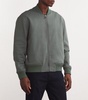 Cotton-Blend Reversible Bomber Jacket