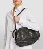 Medium Drawstring Detail Shoulder Bag