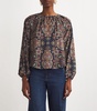  Satin Printed Solay Blouse