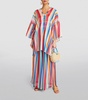 Cotton-Silk Chevron Cover-Up