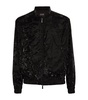 Camouflage Coated Bomber Jacket