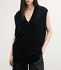 Wool Sleeveless Bern Sweater