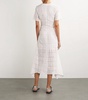 Cotton Broderie Anglaise Midi Dress