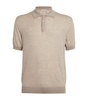 Cashmere-Silk Polo Shirt