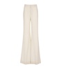 Silk Flared Trousers