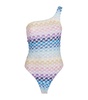 Knitted One-Shoulder Swimsuit