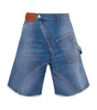 Denim Twisted Workwear Shorts 