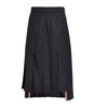 Pleated Midi Skirt