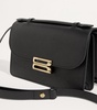 Mini Leather B Buckle Top-Handle Bag 