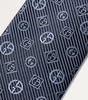 Silk Monogram Stripe Jacquard Tie