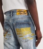 Embroidered Duck Logo Jeans