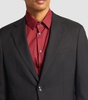 Cashmere George Single-Breasted Blazer 