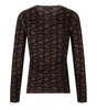 Stine Goya Brown Monogram Long Sleeve T Shirt