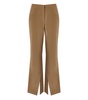 Stine Goya Leah Coffee Brown Flare Trousers