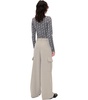 Stine Goya Olani Beige Wide Leg Trousers