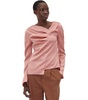 Stine Goya Pink Satin Top