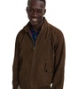 Baracuta G9 Suède Dark Olive Bomber Jacket