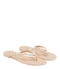 women's goldie jelly flip flop in poudre