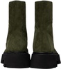 Khaki Pearlogy Combat Boots