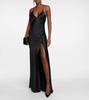 Katie silk gown