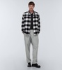 Checked cotton shirt