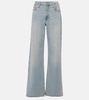 Lotta high-rise wide-leg jeans