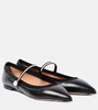 Romy leather Mary Jane flats