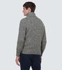 Wool, cashmere, and silk sweater