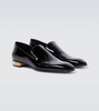 Patent leather loafers