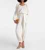 Cotton and linen jumpsuit