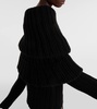 Wool and cashmere turtleneck sweater