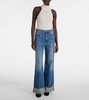 Taylor high-rise wide-leg jeans