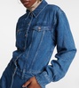 Western denim jumpsuit