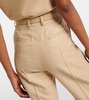 Edward silk wide-leg pants