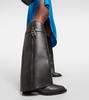 Shark Lock Cowboy leather boots