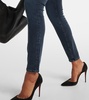 Low-rise skinny jeans