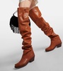 Amati leather over-the-knee boots