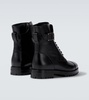 Buloko leather combat boots